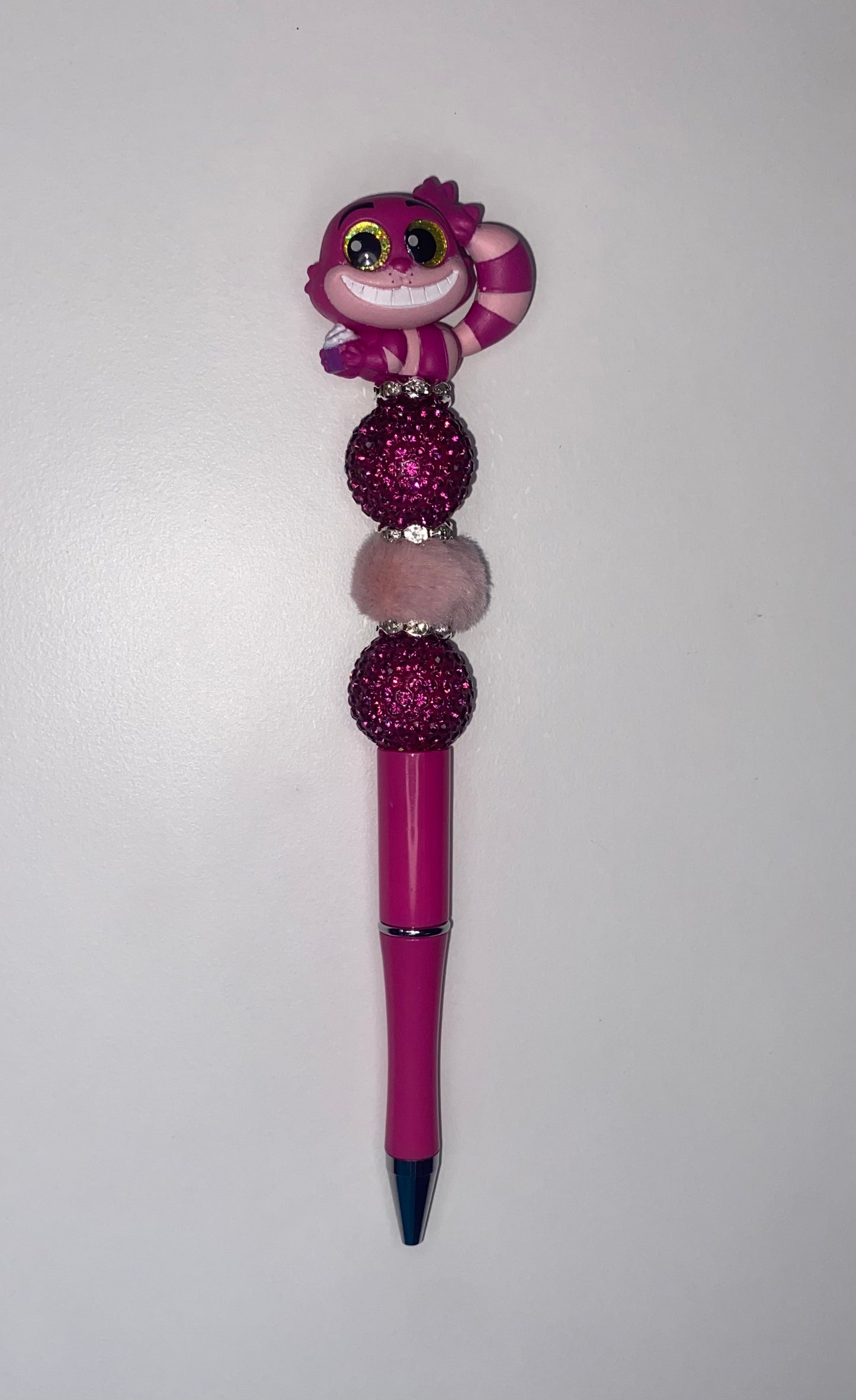 Cheshire Cat Beaded Pen