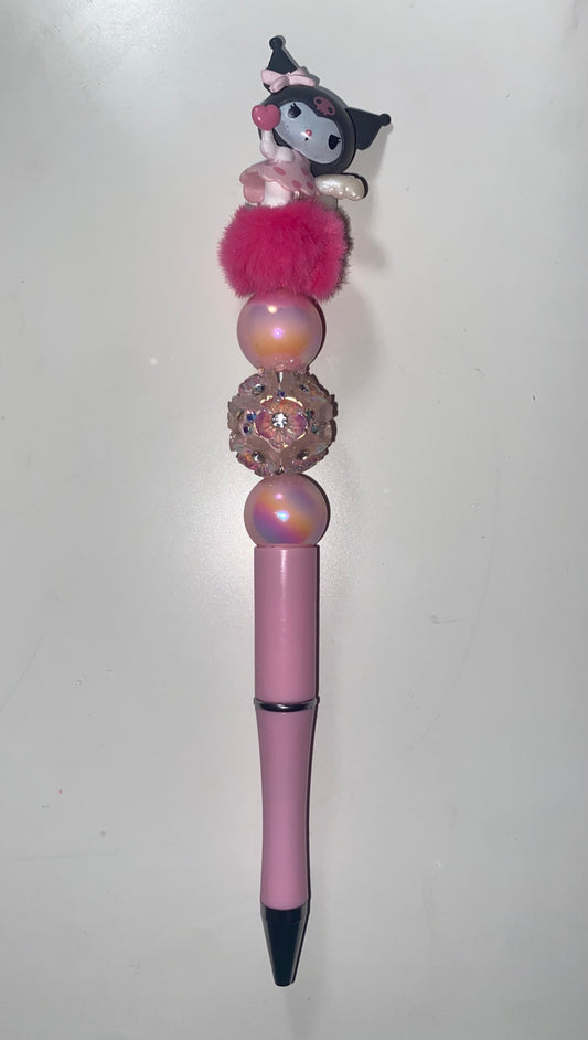 Kuromi Beaded Pen