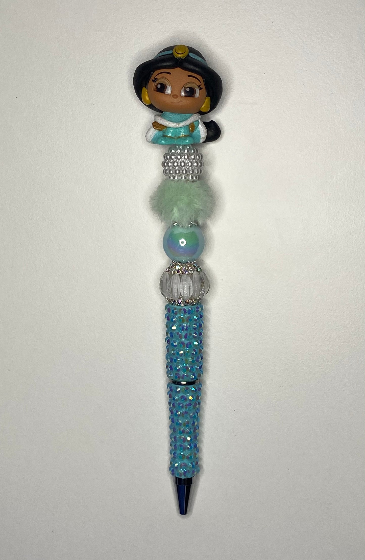 Princess Jasmine beaded pen