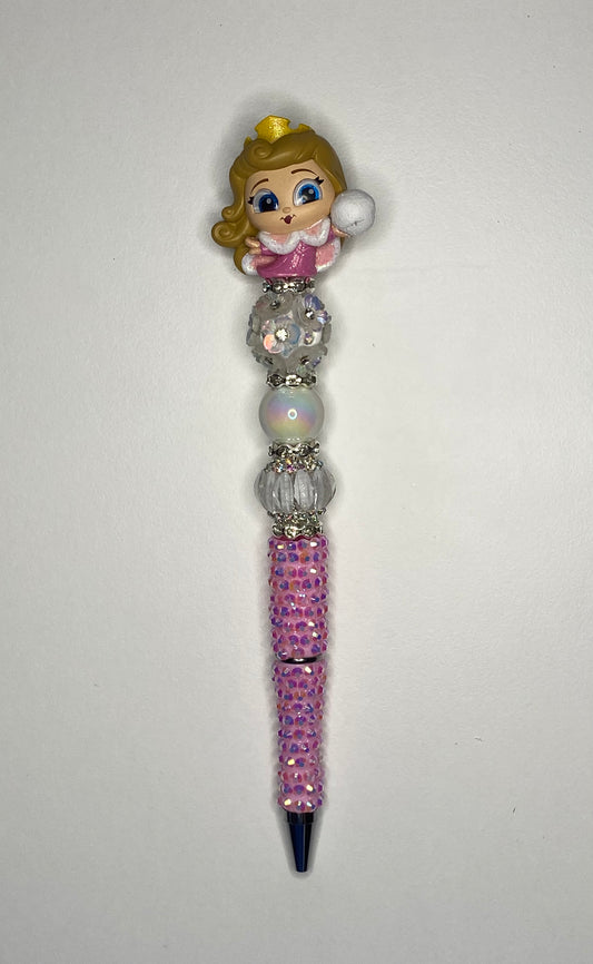 Sleeping Beauty Beaded Pen