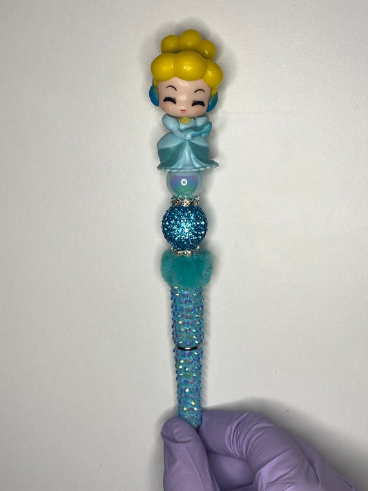 Cinderella Rhinestone Beaded Pen